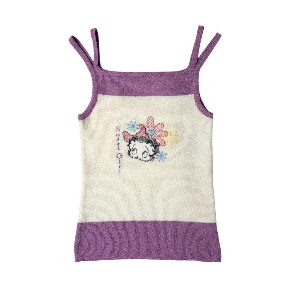 Betty Boop knitted cami